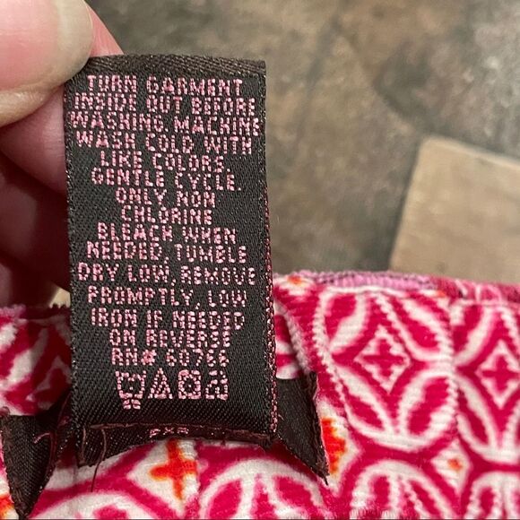 Vera Bradley Floral Print Corduroy Pajama Lounge Pants Size Small - Picture 11 of 11